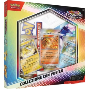 Evoluzioni Prismatiche Collezione con Poster Pokemon Lingua ITA – Pokèmon TCG